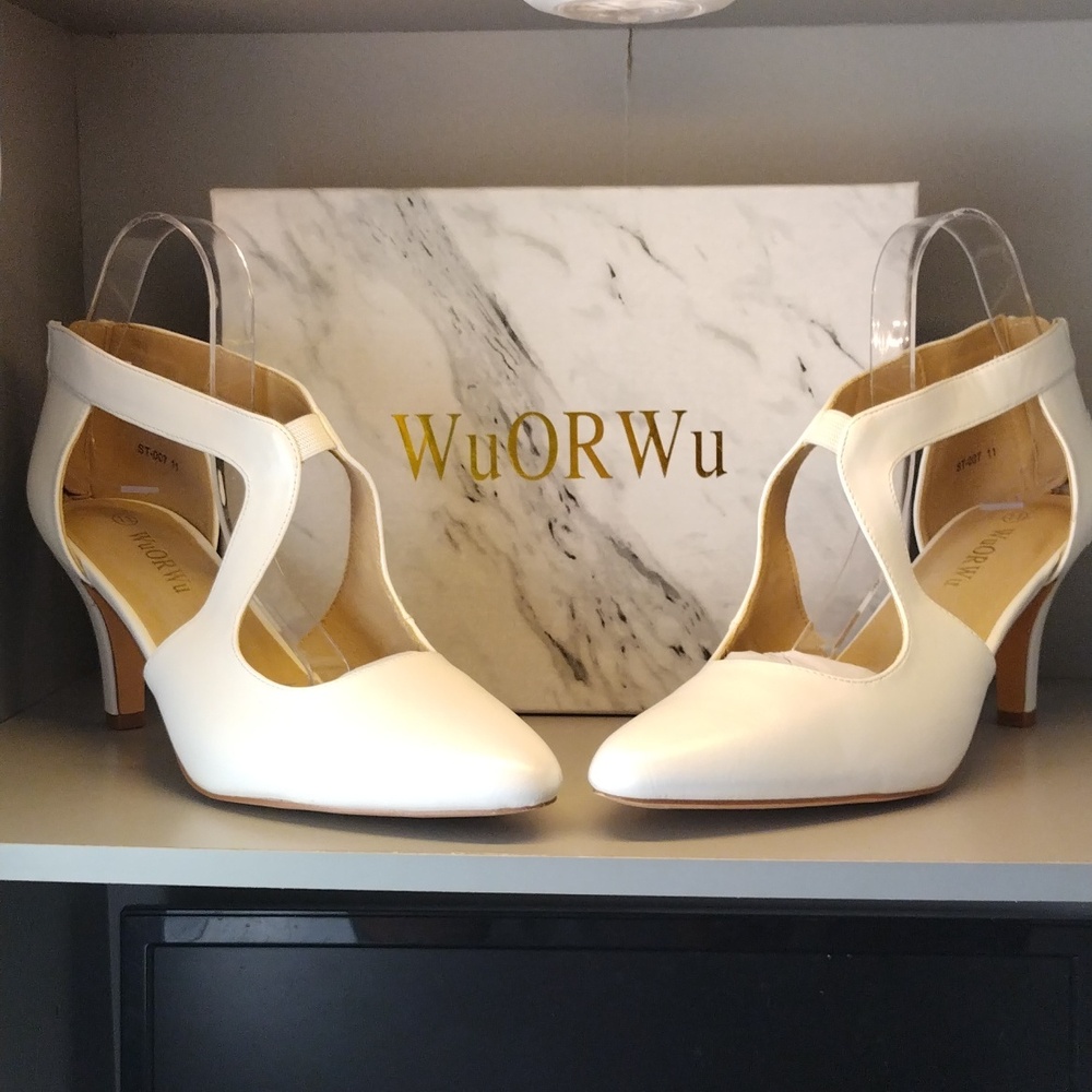 WuORWu Women Heels Size 11